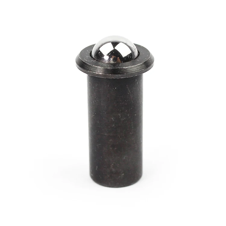 Press Fit Ball Plunger with flanges
