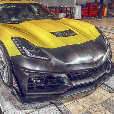 Z-ART ZR1 тюнинг-пакет для C7 передний бампер модернизации