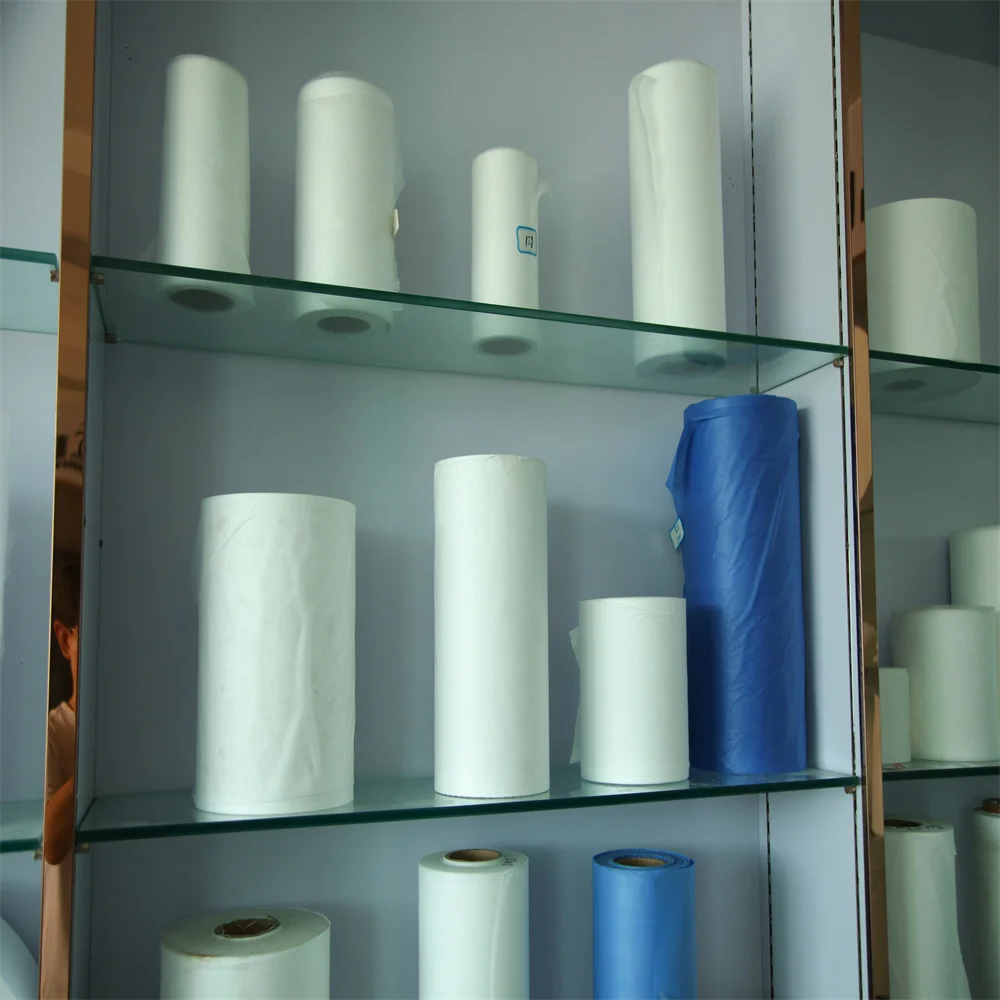 SS SMS Spunbond Nonwoven Fabric Meltblown Facemask Medical Gowns Raw Material Supplier