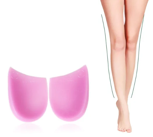 O/X type leg insole/outer eight-legged silicone heel pad is available for both men and women