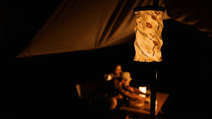 trending products 2023 new arrivals folding portable night lamp decorative  living room light