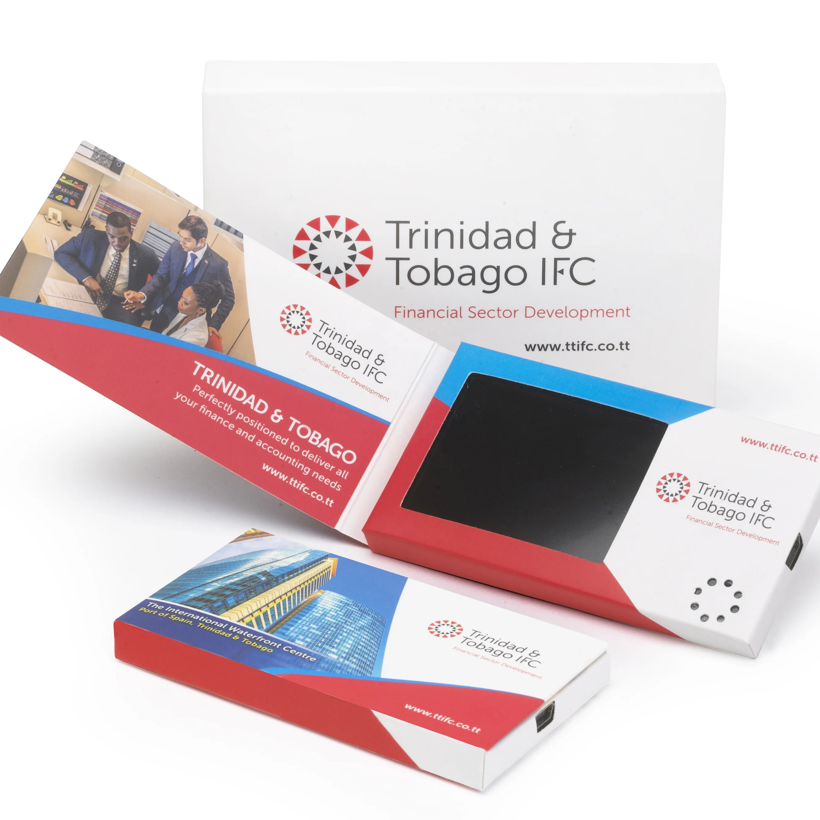 Factory supply high quality paper 2.4 inch  Lcd Screen Video Business Card