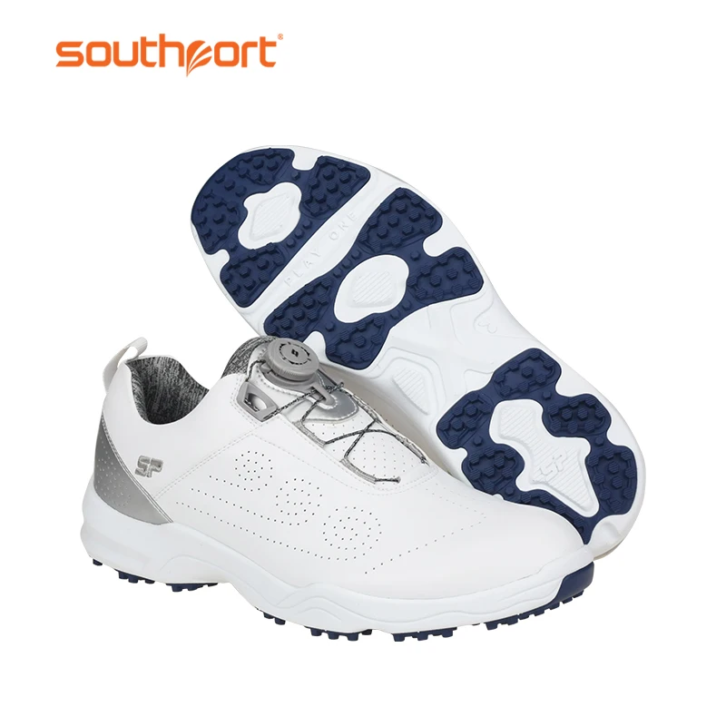 
Southport Golf Shoes for Men Soft Spike Breathable Waterproof Custom Logo 