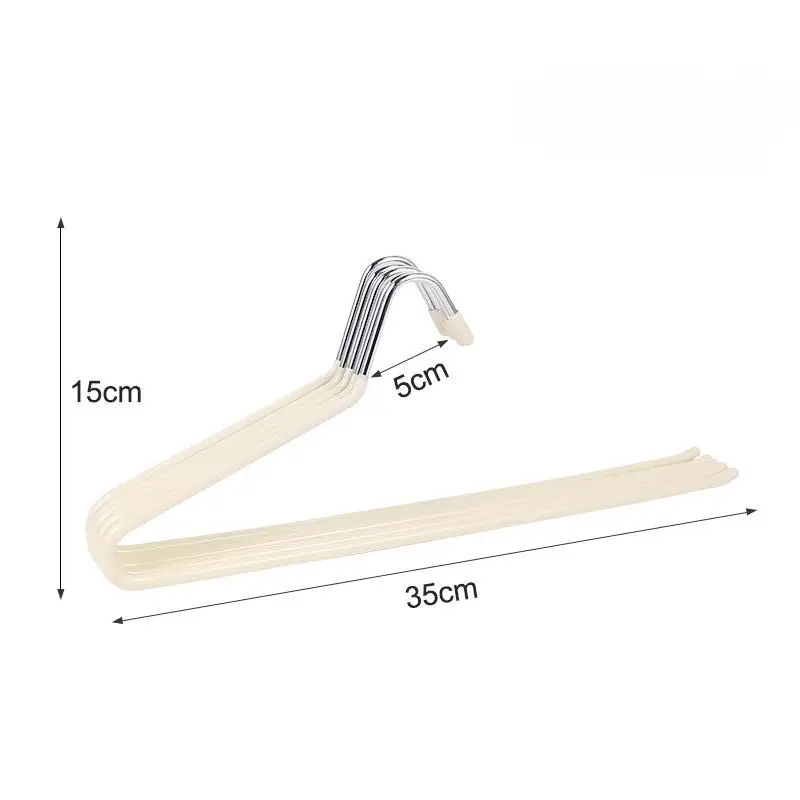 Trouser Hanger Sturdy Open Ended Trouser Hangers Organizers Clothes Airer Hanger For Socks Underwear Bras And Gloves