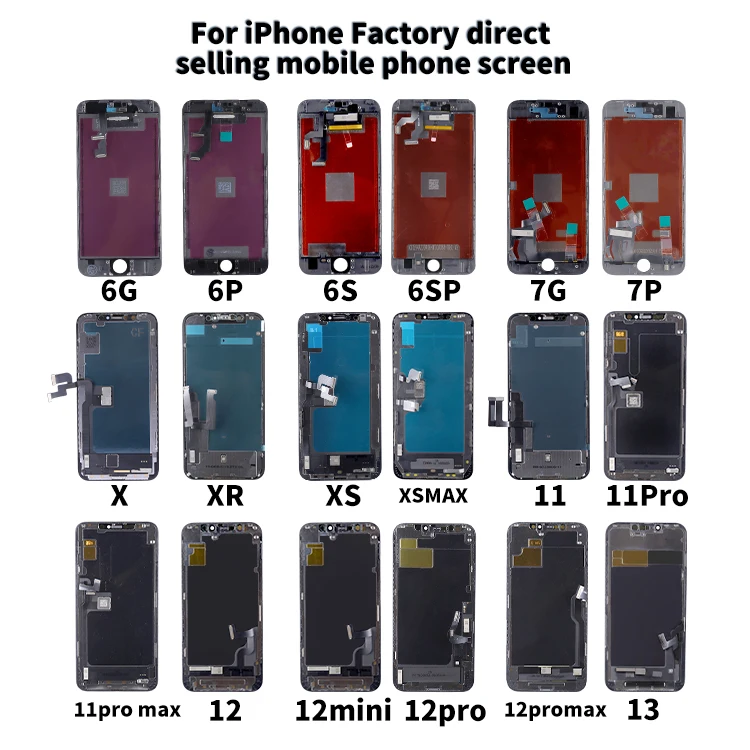 Низкая заводская цена, 100% протестированный новый качественный сенсорный ЖК-дисплей Oled для Iphone X Xs Max