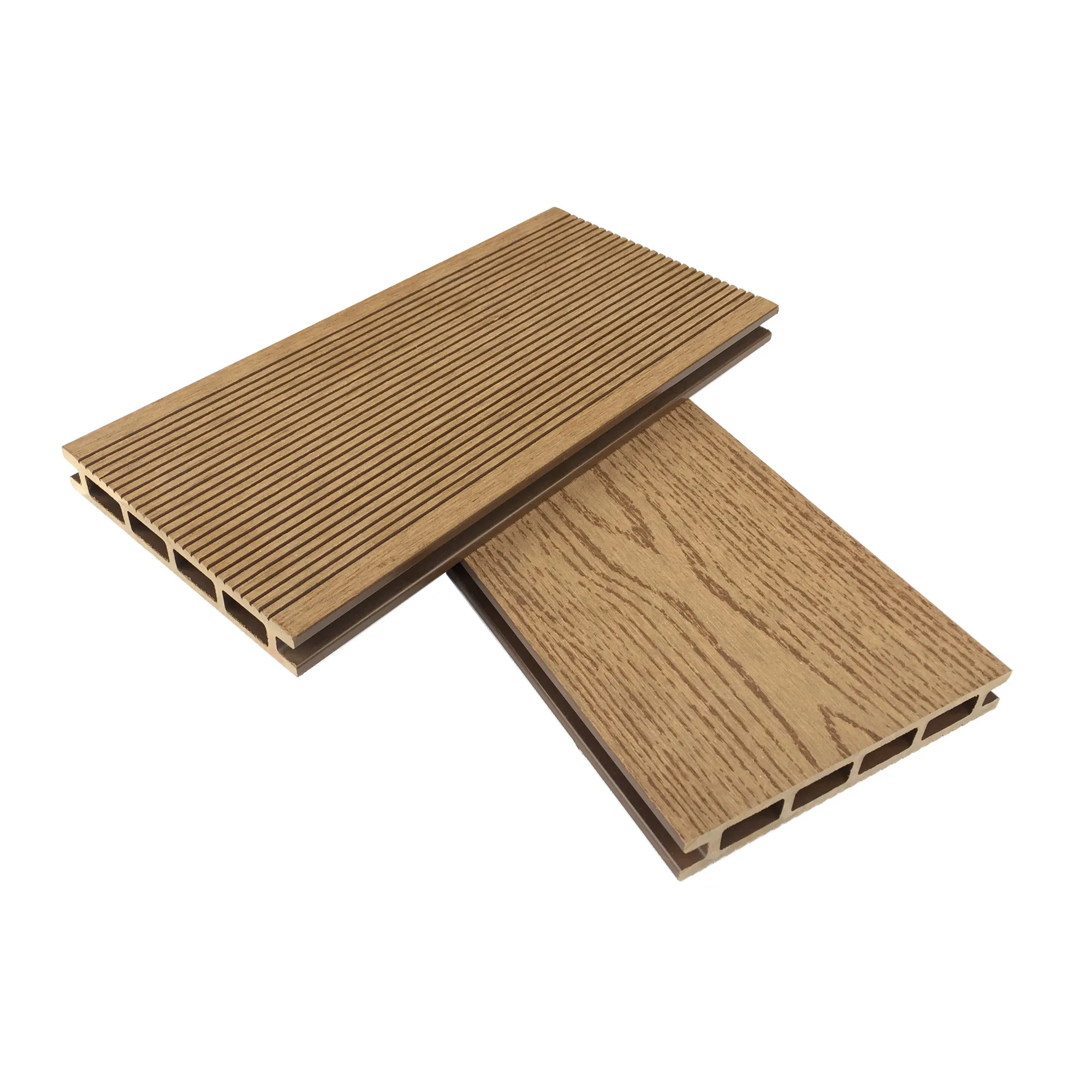 Eco-Friendly Anti-Uv Extruded Wpc Wood Plastic Composite Terrace Decking Floor