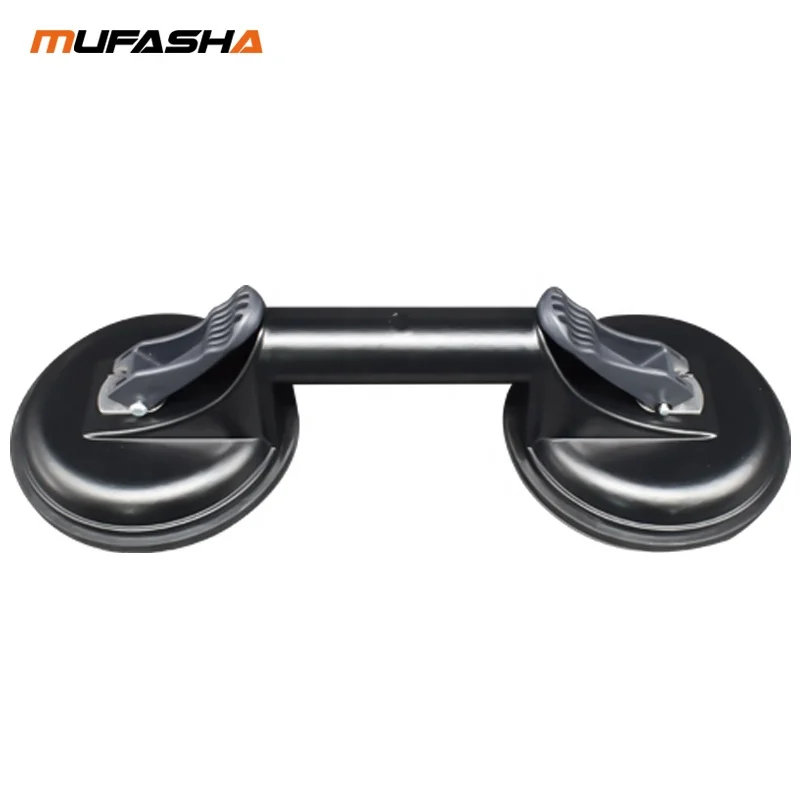 Mufasha L2-120 heavy duty из алюминиевого сплава двойные когти стеклянная плитка для вакуумный подъемник на присоске