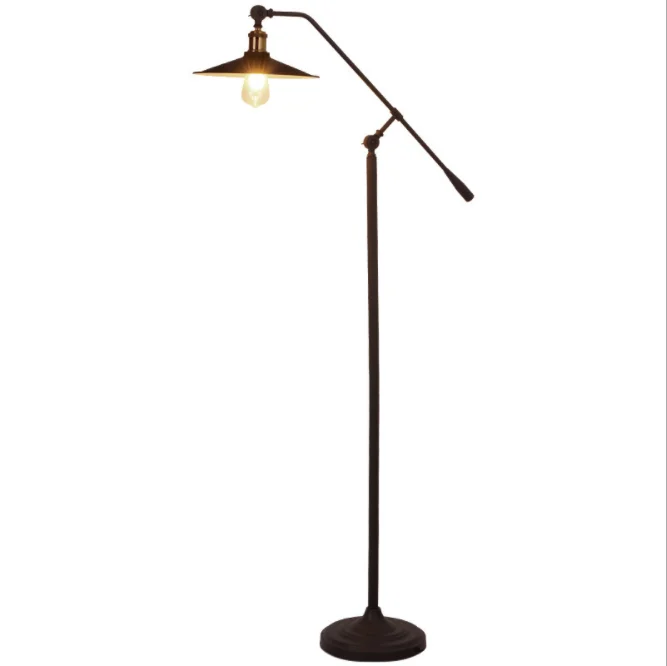 Vintage Iron Hotel Floor Lamp