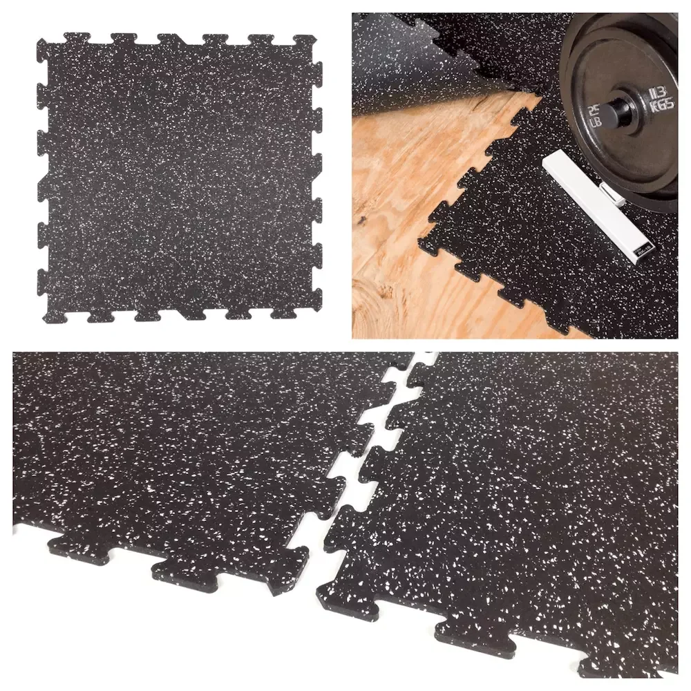 Gym rubber tiles  floor splice sports puzzle  mat  rubber mat for gym