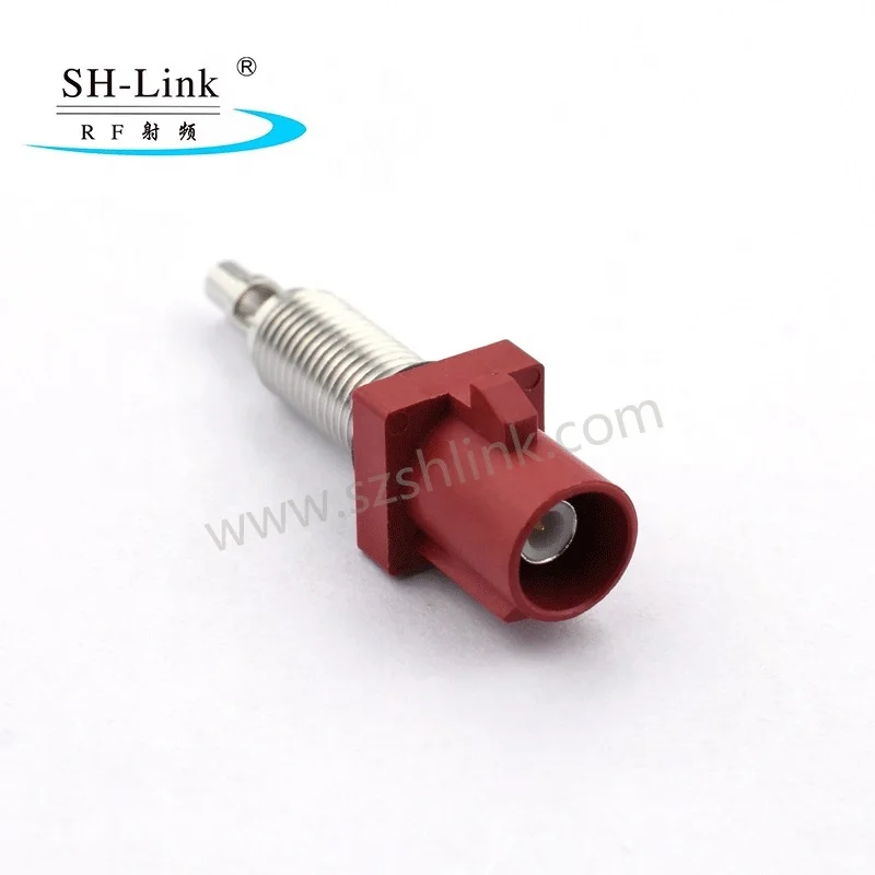 FAKRA L type male connector with screw thread for SH-Link