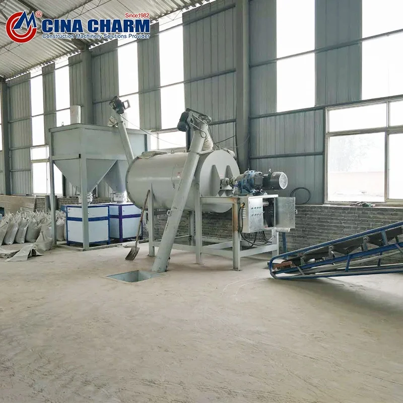 plaster skim coat mix machine 5tph Dry Mortar Production Line