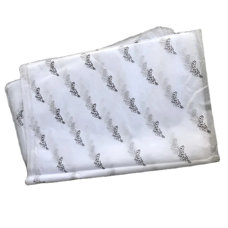 Logo packaging wrapping tissue paper custom package tissue paper