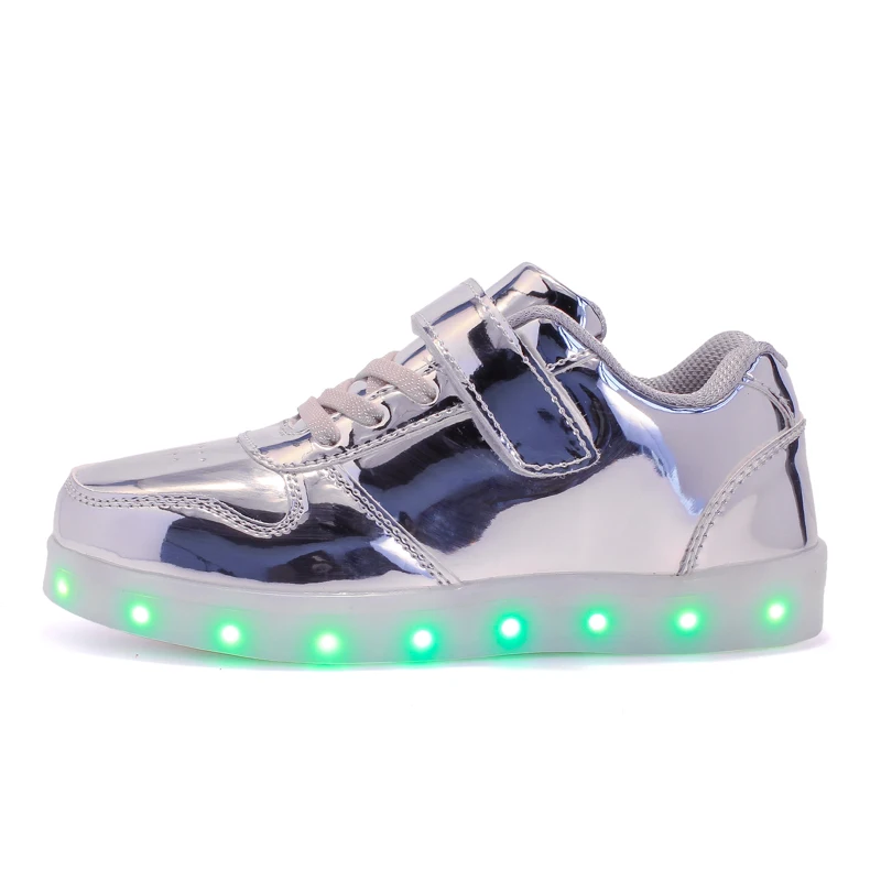 
Size 26-38 Children Glowing Sneakers with Light Shoes Luminous Sneakers for Boys Girls Krasovki with Backlight Kid Luminous sole 