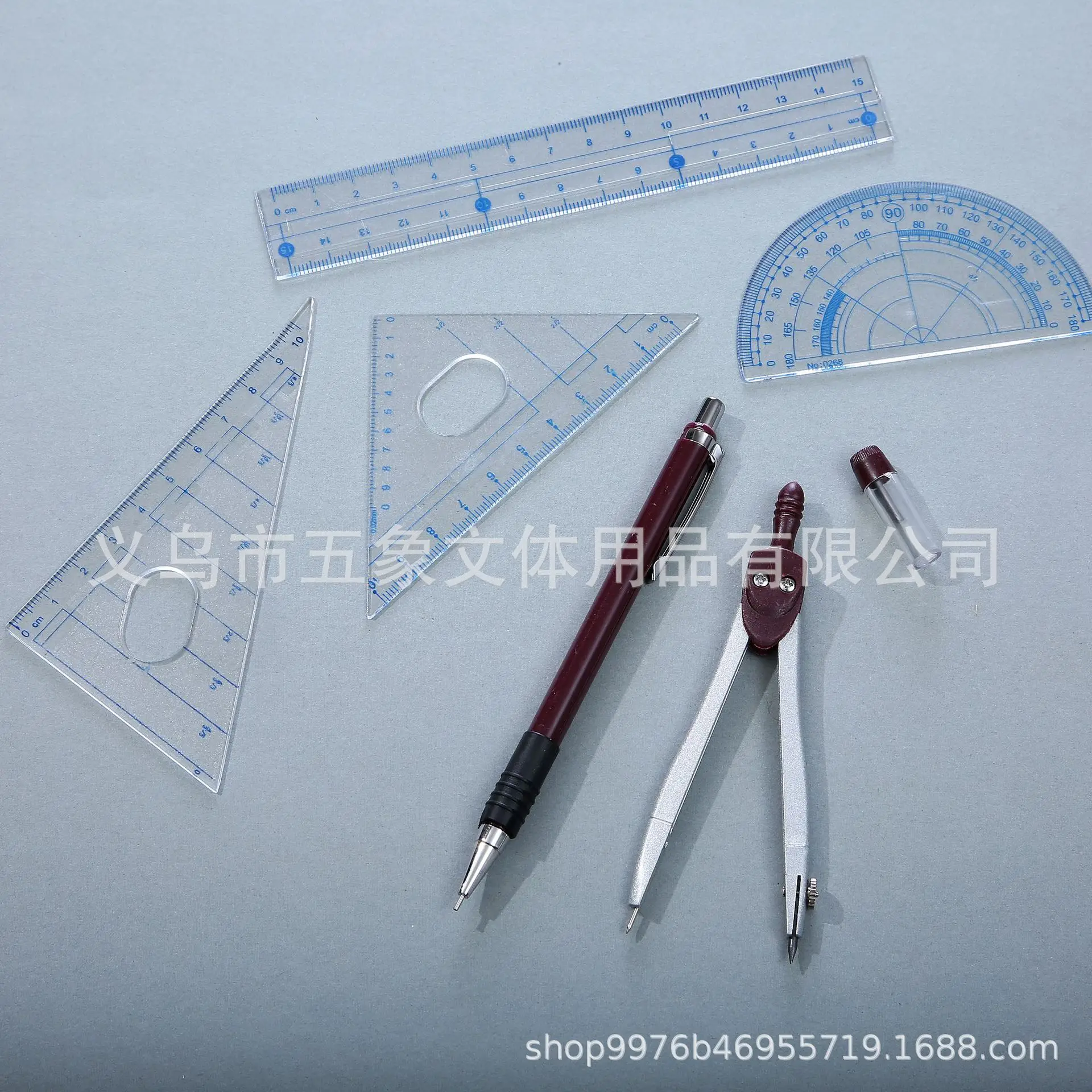 Лидер продаж, реквизит для рисования, геометрический Компас для рисования с карандашом, профессиональный Прочный, нелегко повредить металлический компас