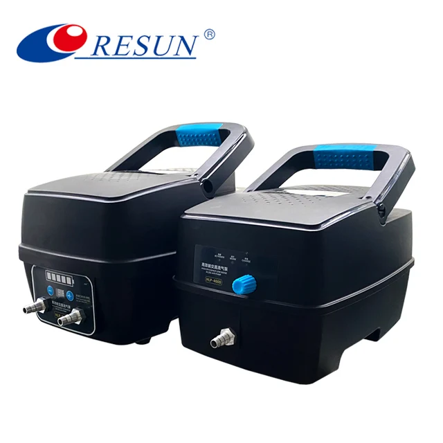 Resun AC/DC Dual-Purpose Mode Low Noise HLP-4000 Oxygen Air Pump