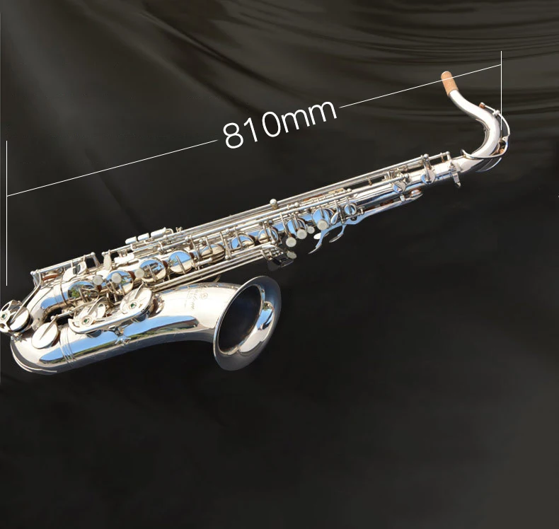 Серебро с никелированным покрытием инструмент Аксессуары китайского производства альт саксофон Профессиональный Bb тенор саксофон