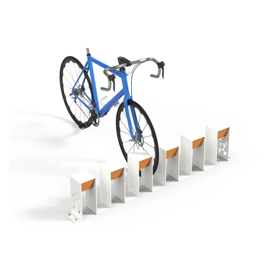 Indoor 5 Bike Stand Titanium Floor Parking Support Bicycle Rack Cycling Pedal Storage