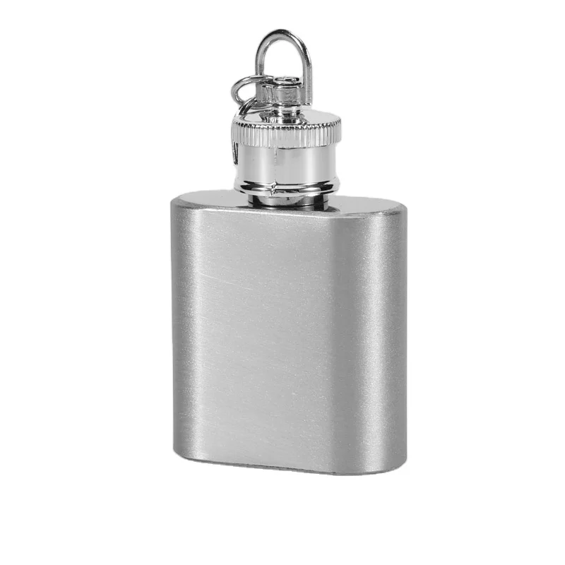 Wholesale promotional matte effect hip flask set portable hip flask