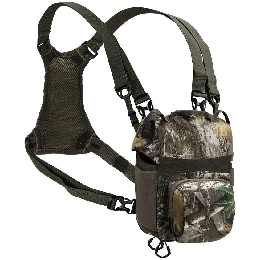 Custom Camo Optics Guide Binocular Harness Pack Compact Night Vision Bino Case with Camera Chest Harness