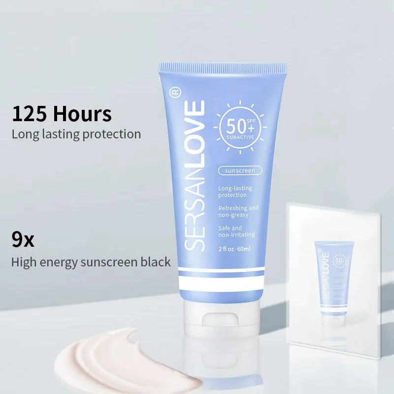 2024 formula High quality oem/odm UVA UVB sunblock spf 90 glycerin aloe vera sunscreen cream
