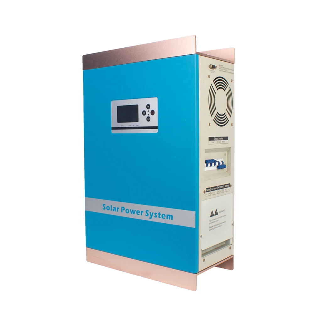 off grid Hybrid Solar Inverter 3Kw 24v 48v 96v 110v 220v For Power System Home Use