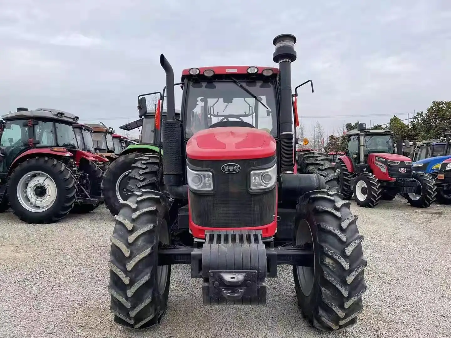 Used Farm Wheel Tractor YTO LY1804  6X4WD 180HP with good conditions cheaper price famous chinese brand