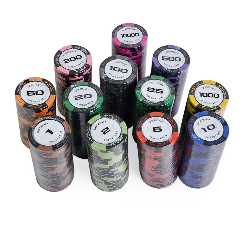 Wholesale Poker Chips Custom Design Die Casting Ball Marker Golf Coin Poker Chip Plastic Golf Ball Marker