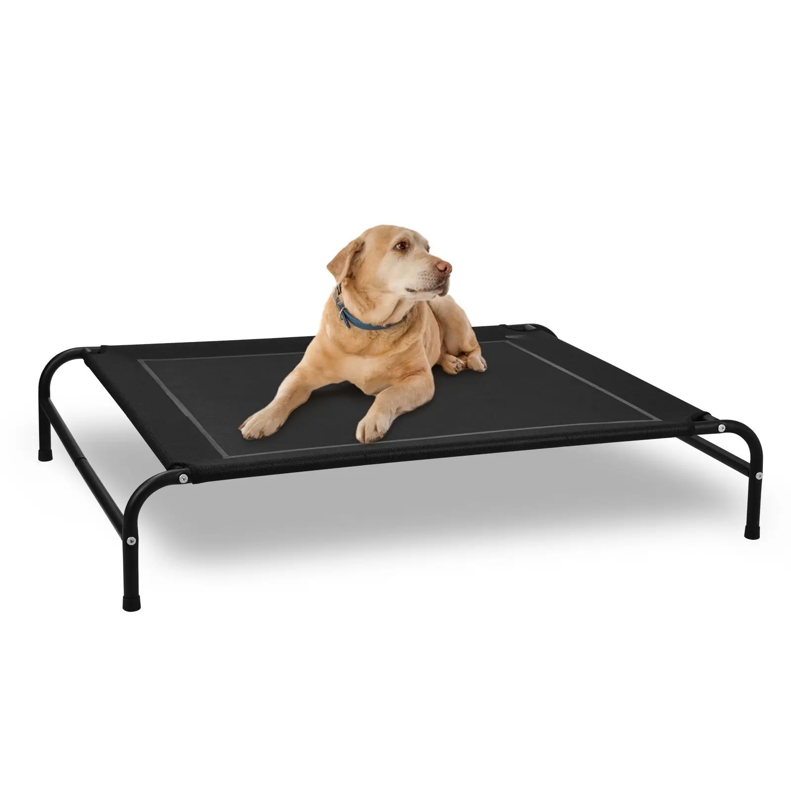 High Quality Waterproof Mesh Indoor and Outdoor Foldable Raised Elevated Dog Bed for Cat with Breathable Feature and Travel