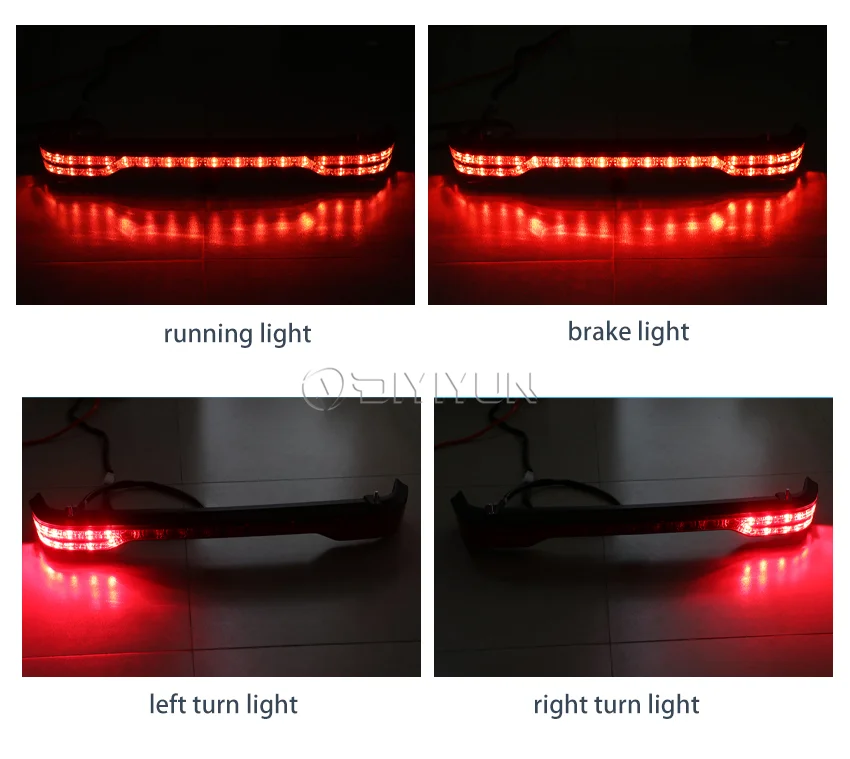 motorcycle Led brake tail light turn signal lamp for Harley touring Electra Glide CVO 14-19 Tail box trunk topbox