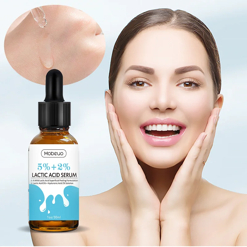 Wholesale Natural glycolic peel serum Whitening and Brightening Facial SerumGlycolic Lactic Acid facial Serum
