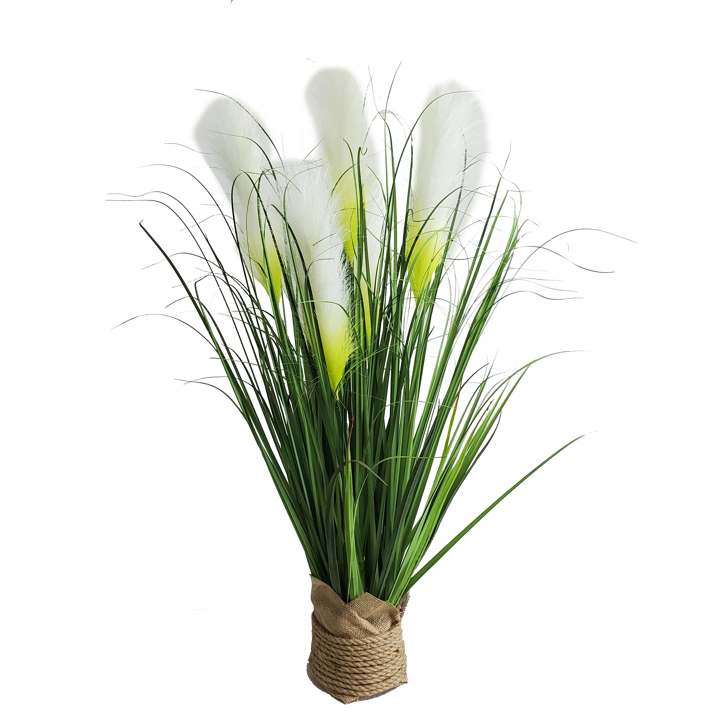 Artificial reed onion grass living room wreath floor dry flower accessories wholesale Artificial Potted Onion Grass