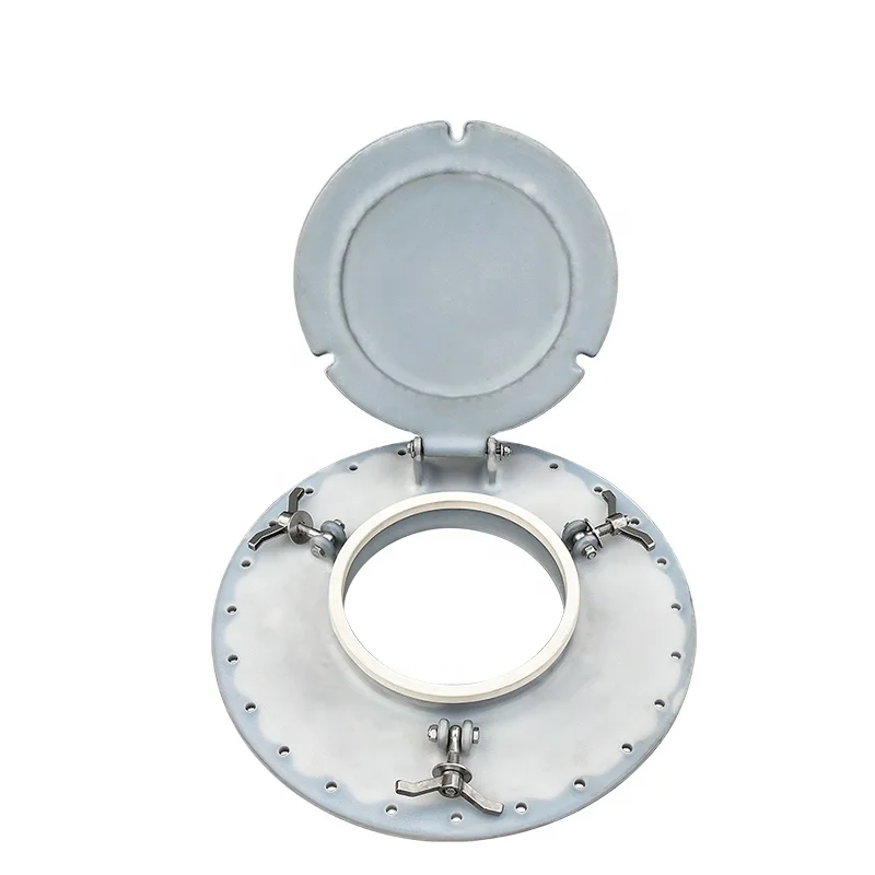 Super corrosion resistance 20 inch Plastic-Lined Manhole Cover for Chemical tank truck