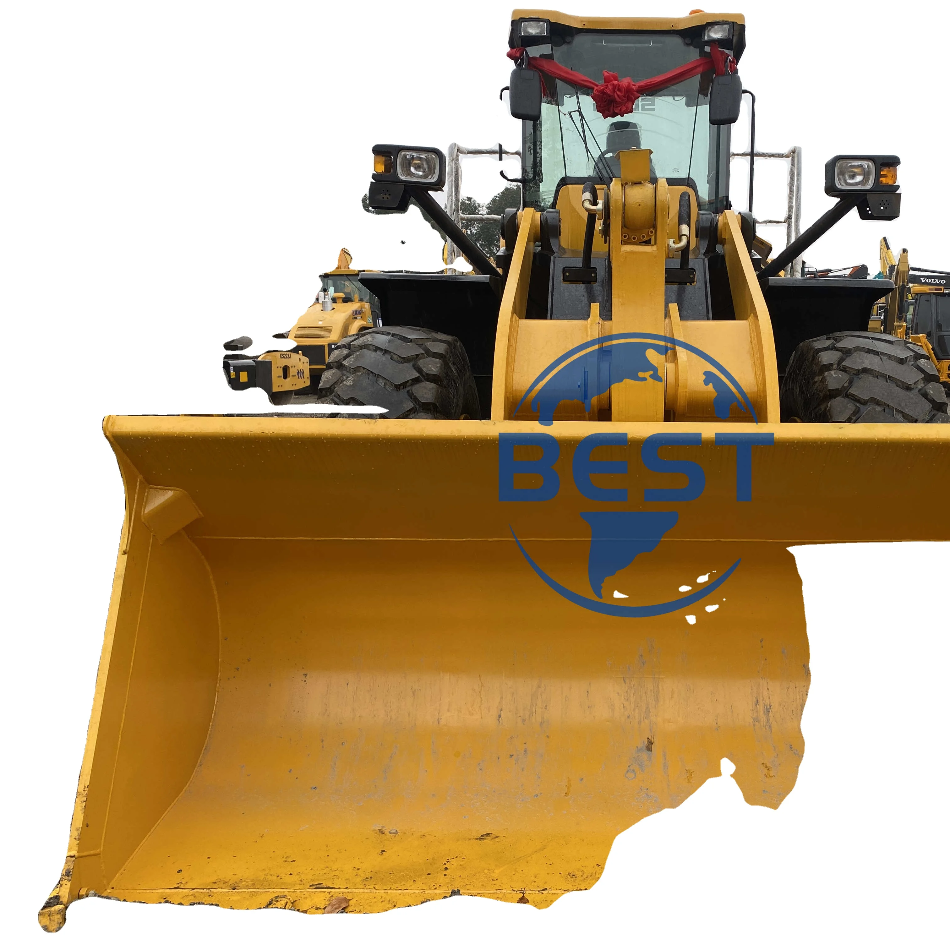 SDLG LG 956F Китай дешевые маленькие и средние 5-тонные фронтальные погрузчики Мини Компактный фронтальный погрузчик 16700 кг для продажи
