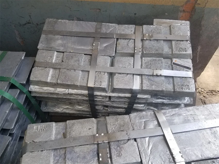 Factory Direct Price Rectangular Trapezoid High Purity Metal Reasonable 90% Zinc Ingot For Industry