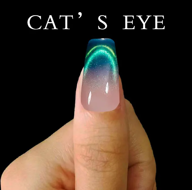3D  Effect Magnetic Cat Eye Brightly Colored Nail Art Pigments Mica Powder for Nail Art