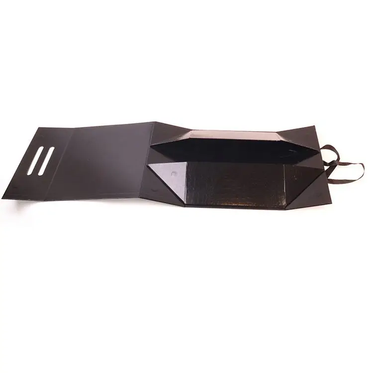 Custom Logo White Cardboard Packaging boxes with Magnetic Lid Small Rigid Ribbon Magnet Folding White Gift Box for packing