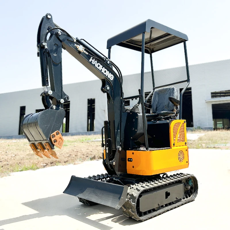 EPA Mini Digger Excavator 1 ton 2 ton 3.5ton 0.8 ton Small Bagger For Sale Cheap multi-functional