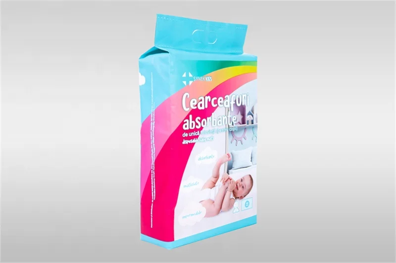 Manufacturers Supply Custom Plastic Small Disposable Diaper Packaging Bag