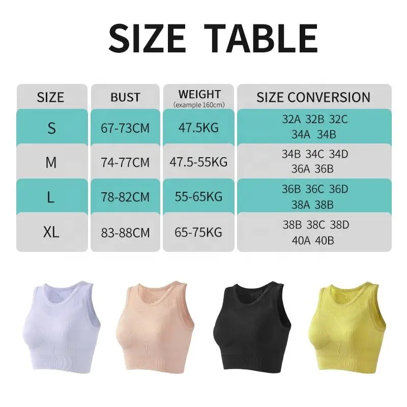 Women Solid Color Shockproof Sports Top Crew Neck Hollow Out Fitness Workout Bra Activewear