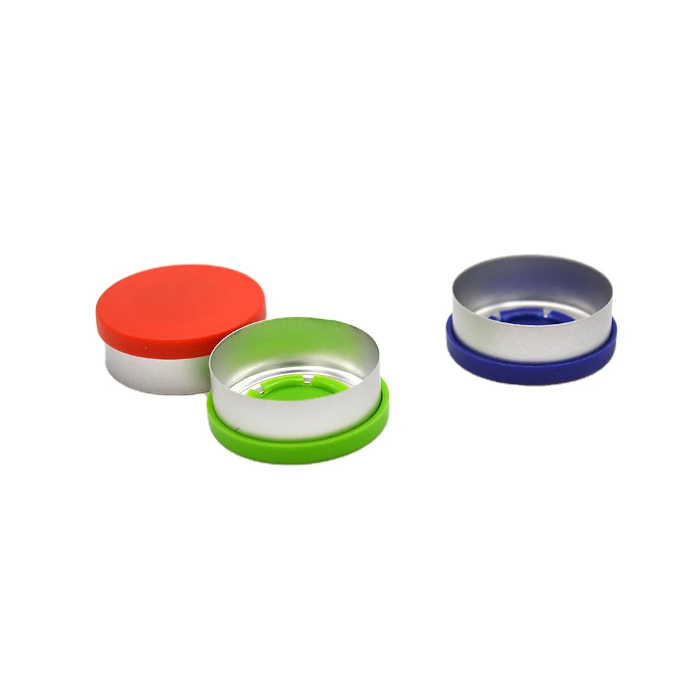 Оптовая продажа, алюминиевая пластиковая крышка для флакона 32 мм