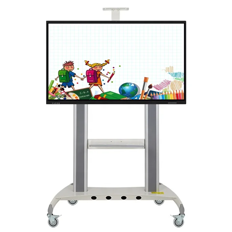 EKAA 65 inch ir touch interactive whiteboard classroom capacitive touch interactive panels education smartboards