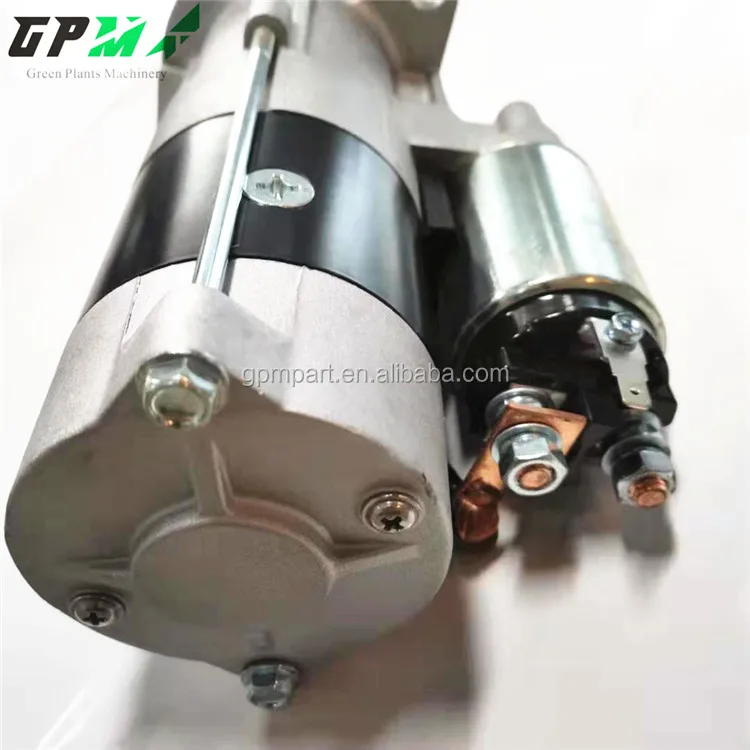 Guangzhou GPM New Excavator Starter Motor For R55-9 4TNV98 129900-77040