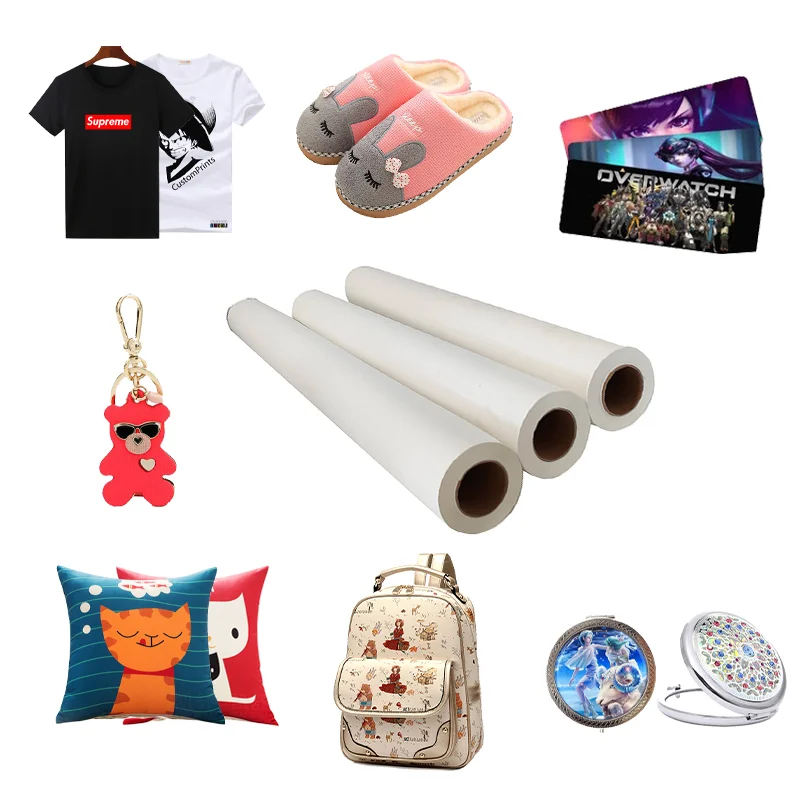 Factory Wholesale Price Textile Printing Dye Sublimation Paper Roll Heat Transfer Paper And Digital Printing Paper