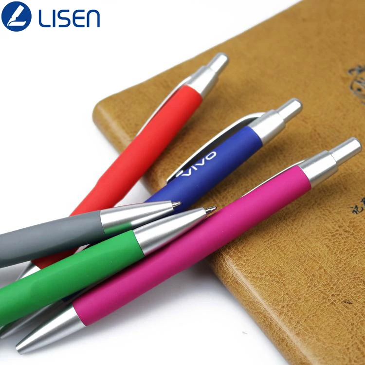 Plastic pen bolpoin gel refill pennen stylus