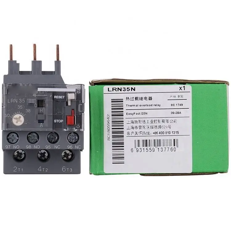 Gold  Seller  Thermal  Overload  Relay  LRN35N  Setting  Current  30-38A  Brand New Original Warehouse Spot