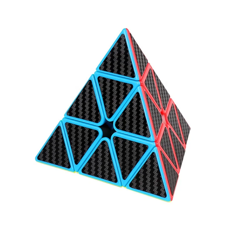 Рекламный подарок из углеродного волокна 3x3 4x4 5x5 скоростной магический куб 3x3x3 abs fidget головоломка игрушка для снятия стресса