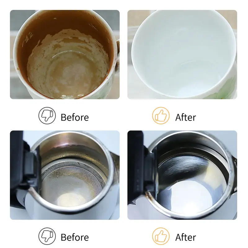 Factory OEM Citric Acid Limescale Remover Electric Kettle Cup Descaling Agent Coffee Tea Scale Remover