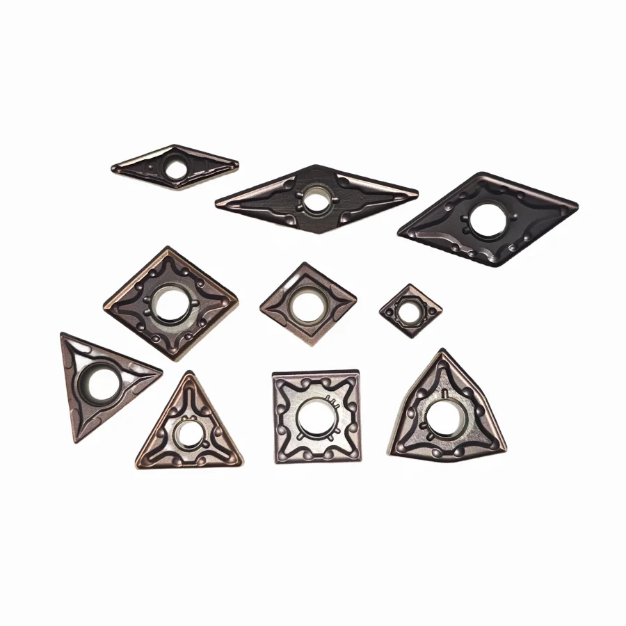 Coated PVD Lathe Turning Tool Holder Replacement Insert Carbide Turning Cutter Insert for Steel and Stainless Steel