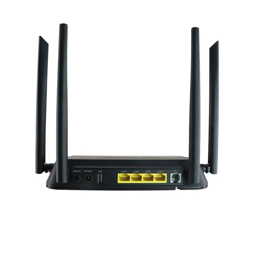 UT-King 4GE+1POTS+WIFI 2.4G&5.8G 1200Mbps XPON ONU AX1500 WIFI 5 ONU