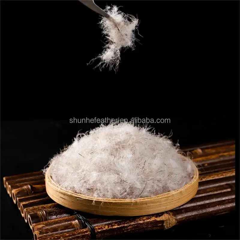 Wholesale 70% Washed Grey Duck Down Filling